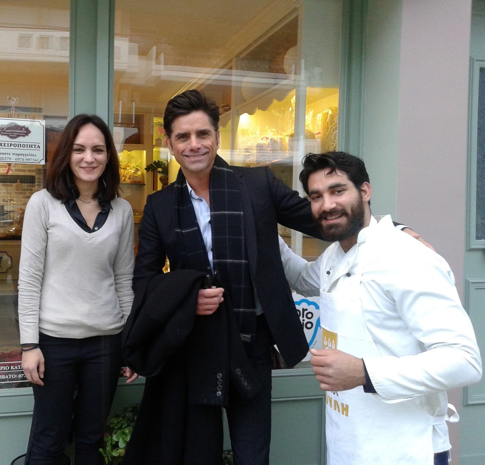 John Stamos at the Bakery